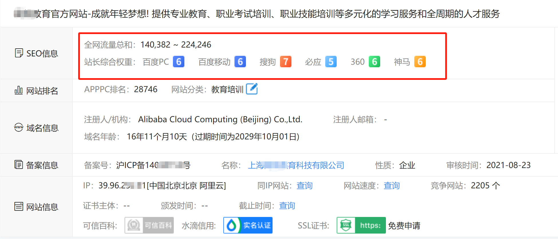 如何查看网站的SEO排名情况