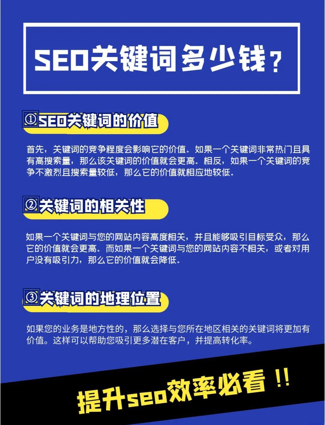 如何分析SEO优化关键词的竞争程度