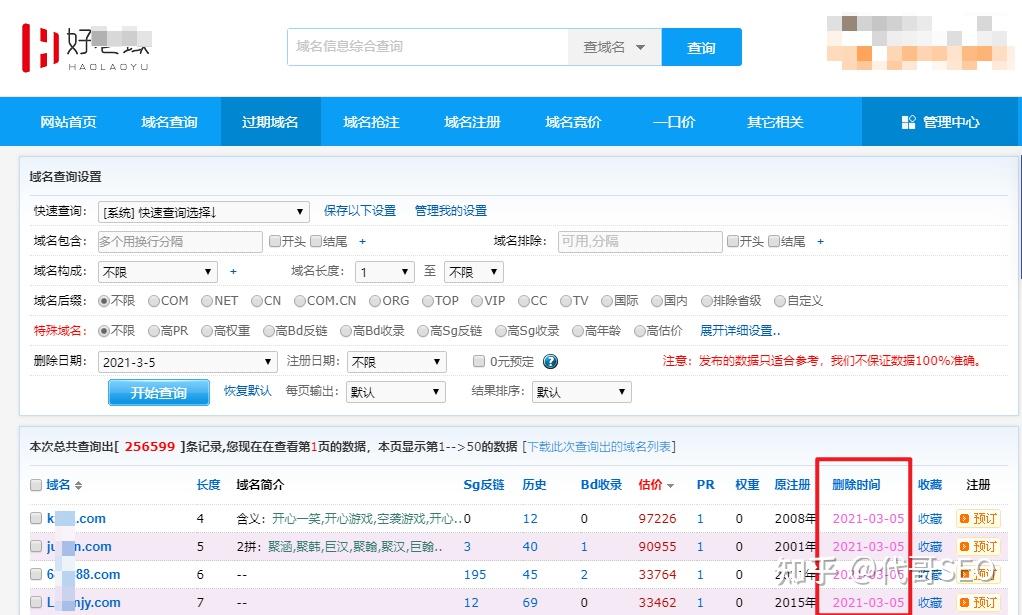 域名过期后如何进行SEO优化