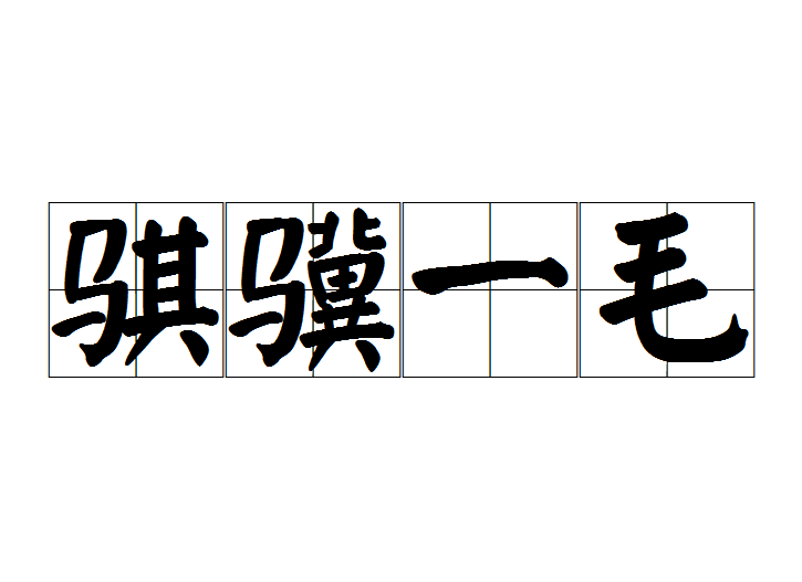 一撮毛的撮怎么写