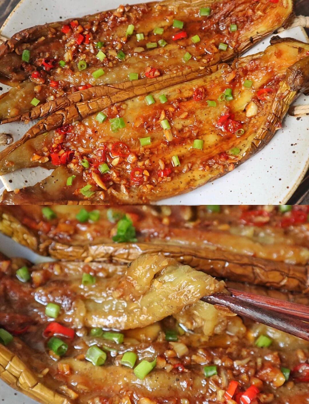烧烤摊上如何烤茄子好吃