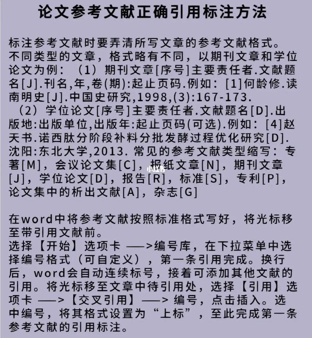 论文引用怎么标注1