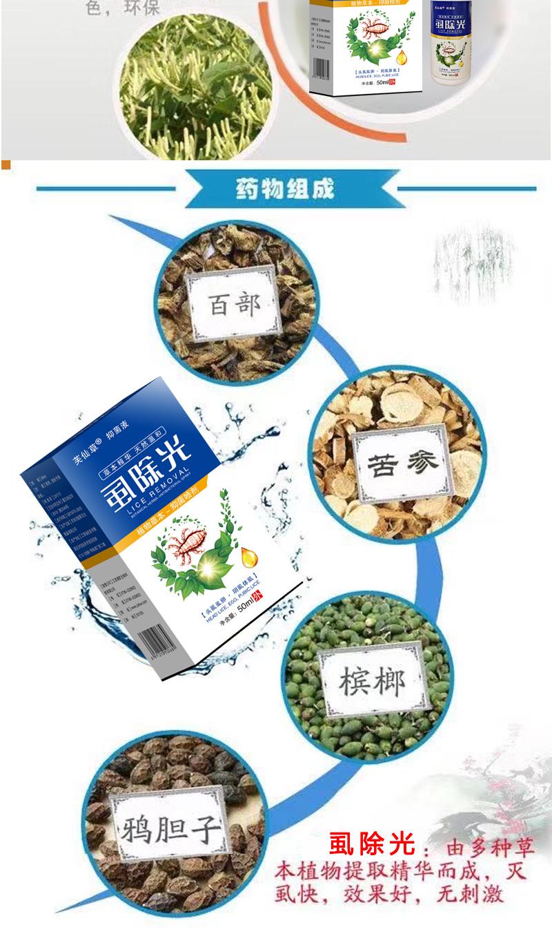 去除虱子卵最好小窍门百部煮水
