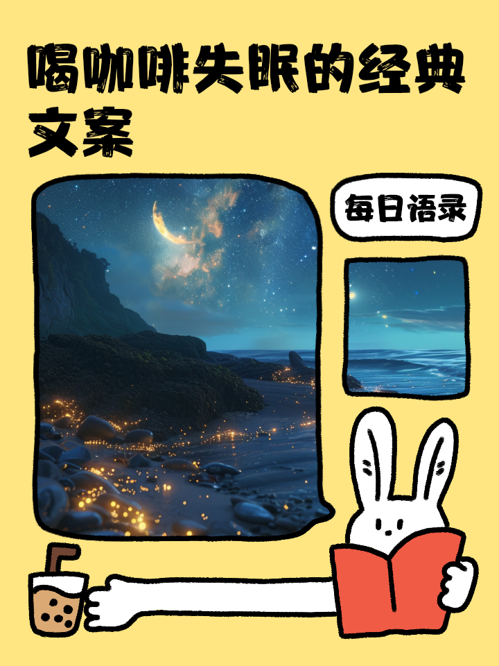 喝咖啡失眠的幽默句子大全图片