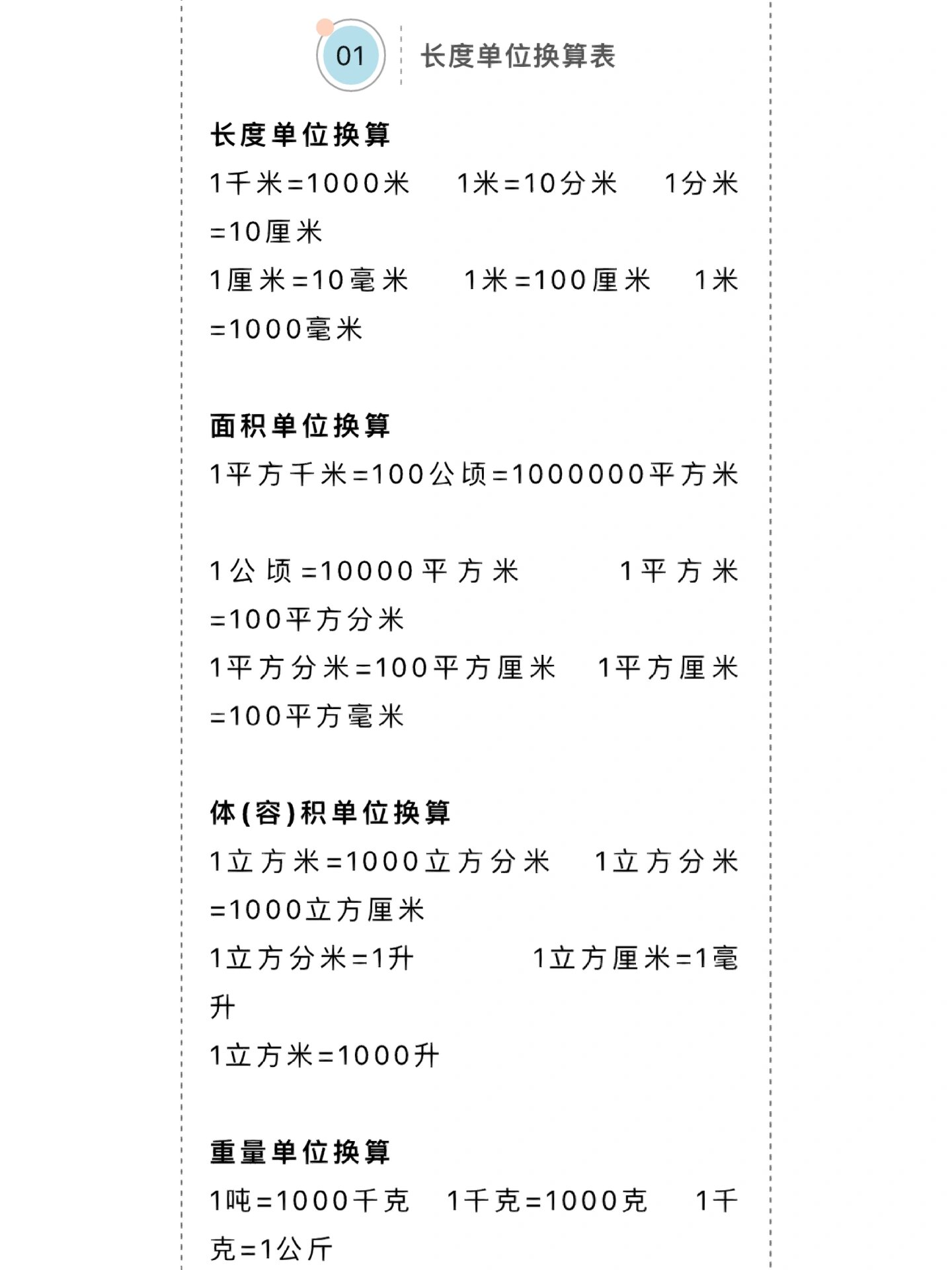 千米与公里的换算公式表