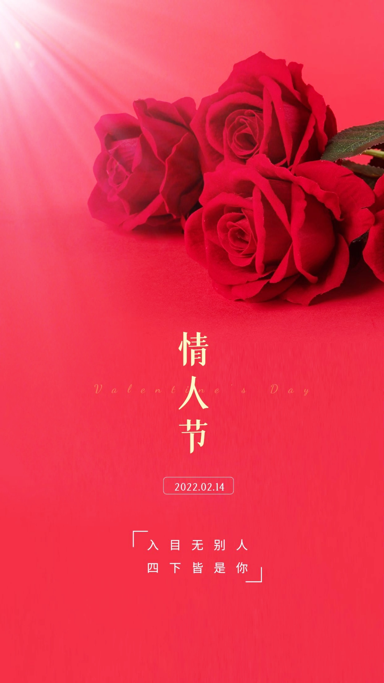 情人节简短情话大全